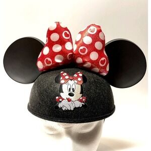 Minnie Mouse Ears Headband Polka Dot‎ Bow Disney Parks Adult Cosplay